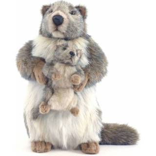 👉 Knuffel kinderen Marmot En Kind 35 Cm, Hansa 4806021941621