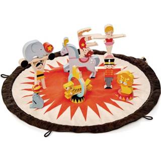 👉 Opbergzak hout Tender Toys Circus In Junior 45 X 13,5 Cm 16-delig 191856083597