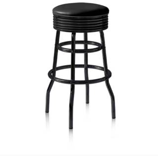 👉 Barkruk zwart Bel Air Retro Bs-29-77 Full Black 8719747284872