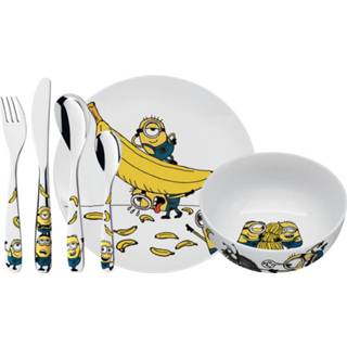 👉 Kinderbestek multikleur kinderen Wmf Kids Minions 6-delig 4000530709462