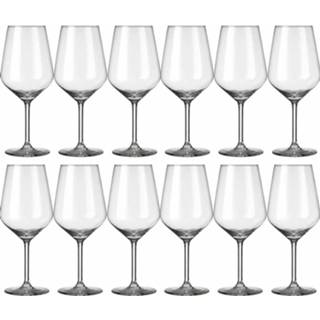 👉 Wijnglas witte glas transparant 12x Luxe Wijnglazen Voor Wijn 530 Ml Carre - 53 Cl Glazen Drinken Van 8720147739831