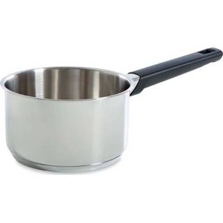 👉 Steelpan blauw kunststof zilverkleurig Bk Blue Label Cool 16cm Zonder Deksel 8718311317602