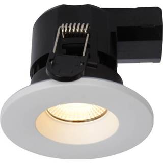 👉 Inbouwspot zwart wit aluminium Lucide Binky Led 6.5w Ø8.8cm Zwart/wit 5411212221476