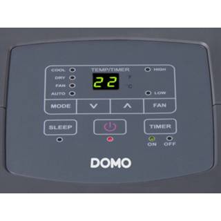 👉 Mobiele airco wit Domo Do263a - Afstandsbediening Timer 5411397120281