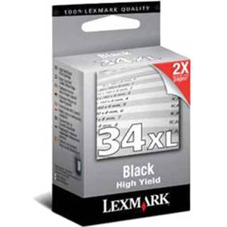 👉 Zwart Lexmark 34xl Cartridge 734646957663
