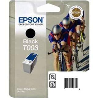 👉 Zwart Epson T003 Cartridge 10343815964