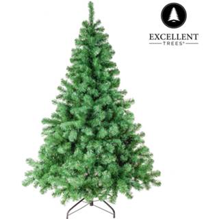 👉 Kerstboom donkergroen PVC groen Excellent Trees® Stavanger Green 240 Cm - Luxe Uitvoering 8719323084520