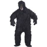 👉 Dierenpak polyester zwart Gorilla Apen Verkleed Kostuum/ Voor Volwassenen 8719538516809