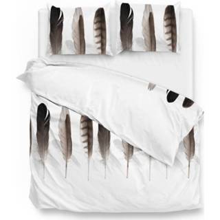 👉 Dekbedovertrek grijs katoen taupe Zo!home Savo - 1-persoons (140x200/220 Cm + 1 Sloop) Grey 8718518247986