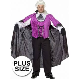 👉 Synthetisch paars Grote Maten Vampier Kostuum 60 (4xl) 8718758816263