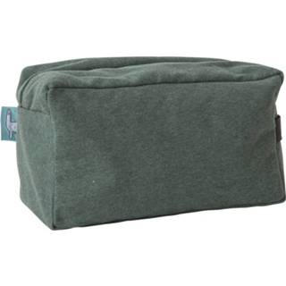 👉 Toilettas groen katoen Vaco Lama 27 X 15 Cm 5413921081402