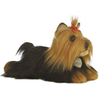 👉 Knuffel bruin pluche One Size Aurora Mini Yoni Yorkshire Terrier hond 28 cm 5034566108394