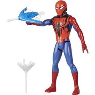 👉 Projectielens Marvel Spider-man - Titan Hero Blast Gear Figuur Met Lanceerinrichting En Projectiel 30 Cm 5010993645671