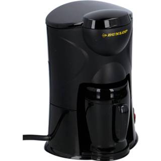 👉 Koffiezetapparaat zwart Dunlop - 1 Kop 12v Incl. Mok 8711252079158