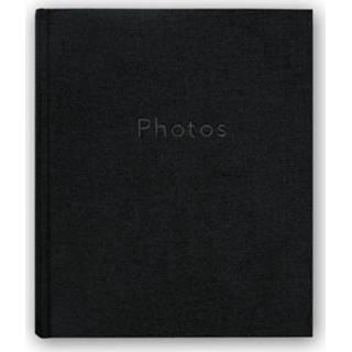 👉 Fotoalbum zwart wit linnen stof Zep - 33x30, Zwart, 60 Blz. Q5829 8020912046844