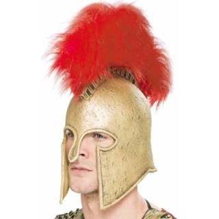 👉 Helm kunststof goudkleurig Romeinse Luxe 8718758152514