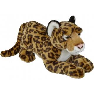 👉 Luipaard knuffel bruine pluche kinderen jaguar/luipaard 50 cm speelgoed