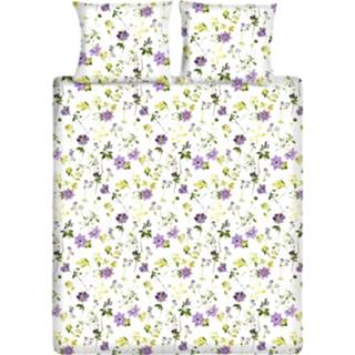👉 Dekbedovertrek Percal Katoen multikleur Ten Cate Katoenen Eenpersoons - 140x200/220 Fleur All-over 8718734727828