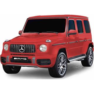 👉 Rood kunststof jongens Jamara Rc Mercedes-amg G63 1:24 27 Mhz 4042774452247