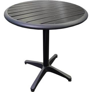 Terrastafel zwart Opmeer Tuintafel Black 2500000118234