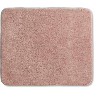 👉 Badmat roze polyester klein Livana - Rozenhout Kela 4025457240188