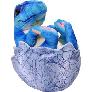 👉 Knuffel blauw pluche baby's Wild Republic Dinosauria Baby T-rex 20 Cm 92389242645