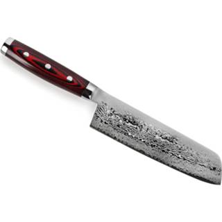 👉 Koksmes RVS rood Yaxell Nakiri Super Gou 18 Cm 4984909371040