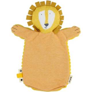 👉 Handpop geel katoen polyester Trixie Mr. Lion Junior 28 X 21 Cm Katoen/polyester 5400858242396