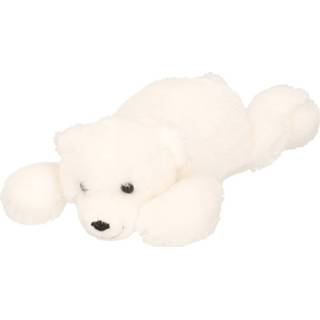 👉 Knuffel witte kinderen beer Knut 26 cm
