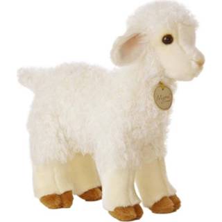 👉 Knuffelschaap wit pluche Aurora Miyoni Junior 26 Cm 5034566261792