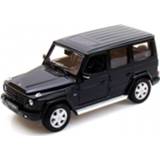 👉 Modelauto zwart metaal Mercedes-benz G-klasse Suv 19 X 7 8 Cm - Schaal 1:24 Speelgoedauto Miniatuurauto 8719247396334