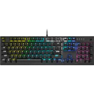 👉 Corsair K60 RGB PRO LOW PROFILE Mechanisch Gamingtoetsenbord MX Speed, US lay-out, Led 840006629276