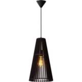 👉 Hanglamp zwart male Lucide Noralie E27 5411212460523