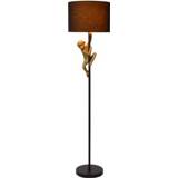 👉 Vloerlamp zwart male Lucide Extravaganza Chimp E27 5411212105332