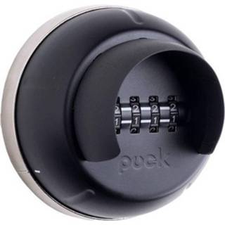 👉 Keysafe RVS zwart Puck - Sleutelkluis 8713032411523
