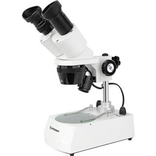 👉 Wit aluminium Bresser Stereo-microscoop Erudit Icd 3d 29 Cm 4007922030784