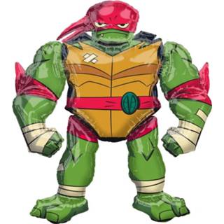 👉 Folieballon multikleur Amscan Ninja Turtle Raphael 119 X 137 Cm 26635389112