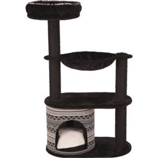 👉 Zwart wit Trixie Kattenboom Giada 112cm - En Voor Cat 4011905434667