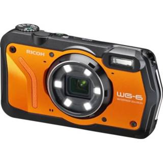 👉 Oranje Ricoh Wg6 Compacte Buitencamera - 20 Mp 4k Video 26649759208