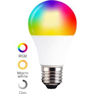 👉 TCP Smart LED-lamp, Smart Home naslagwerk WiFi LED Classic RGBW ES + CCT E27 9 W Energielabel: A+ (A++ - E) Kleurverandering, Warm-wit