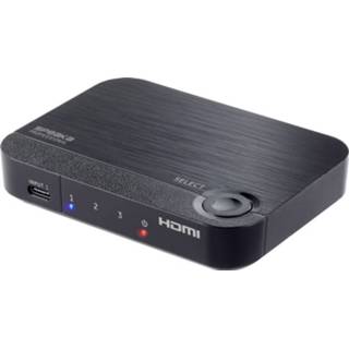👉 SpeaKa Professional 2 + 1 poorten HDMI-switch Met extra USB-C-ingang 3840 x 2160 Pixel
