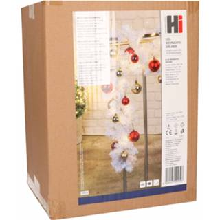 👉 Kerstbal Dennenslingers / dennen guirlandes met kerstballen en licht 500 cm