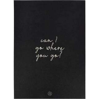 Poster zwart Zusss A4 can i go 8720195874355