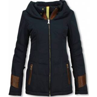 👉 Winterjas blauw s l vrouwen Winterjassen