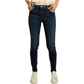 👉 Spijkerbroek W27 W28 vrouwen blauw Arnel high waist skinny raw jeans