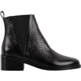 👉 Leather vrouwen zwart L'entêtée snake effect Chelsea boots 3663902541988