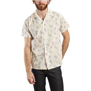 👉 Short sleeve XL male wit Hawaï Sleeves Palm Trees Pattern Shirt