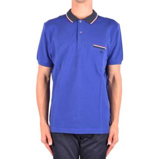 👉 Poloshirt male blauw Polo shirt