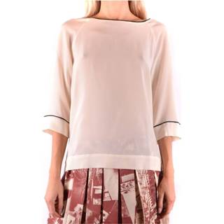👉 Blous vrouwen beige Blouse