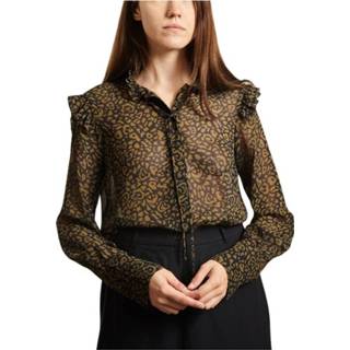 👉 Blous vrouwen groen Willow ruffle blouse 5713115573394